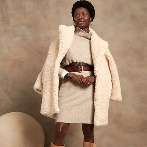 Banana Republic Mock-Neck Sweater Dress